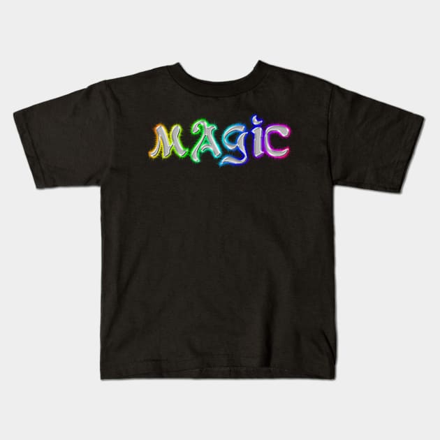 MAGIC WORD, FANTASY ART. VISIT MY STORE TO SEE MORE. Kids T-Shirt by RENAN1989